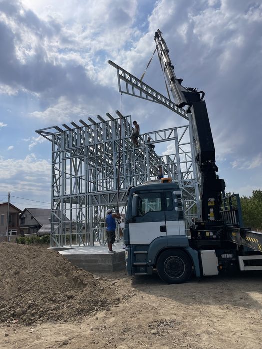 Servicii Camion cu Macara, Inchirieri macara