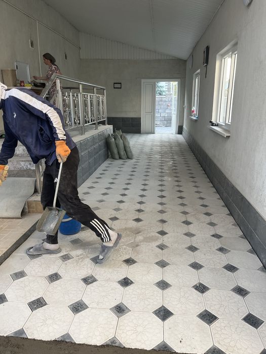 Укладка брусчатки , брусчатка плитка