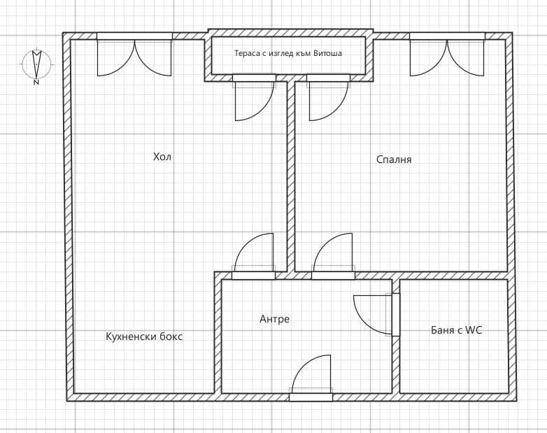 Продава се Двустаен апартамент в София, Зона Б-18 - 52 кв.м за 3039 €/кв.м - Снимка #14