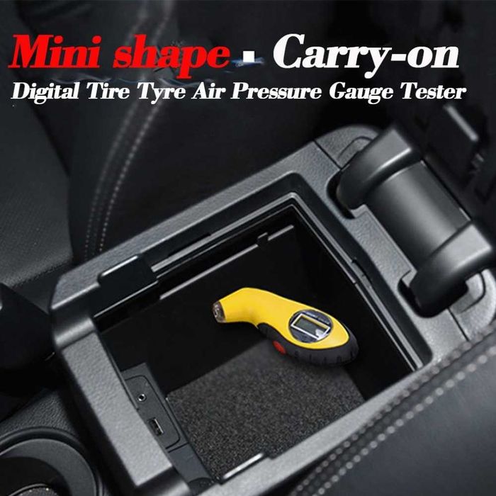 Электронный манометр для проверки давления шин.