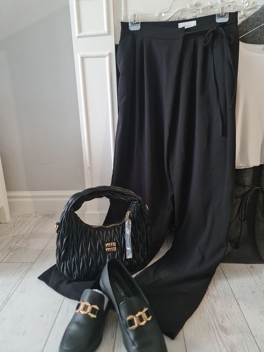 Сет ZARA, полто- жилетка, панталон, обувки,чанта