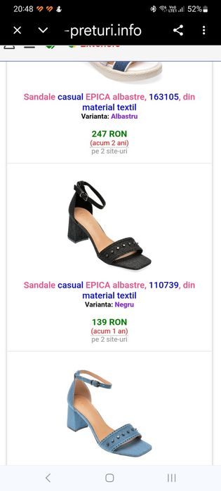 Sandale Damă Epica