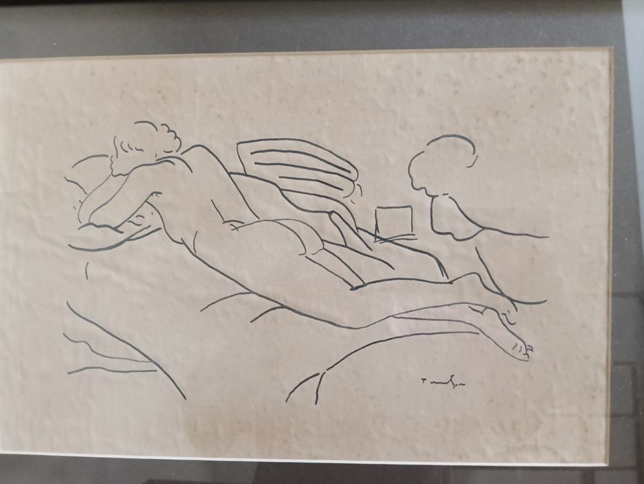 Tablou de Nicolae Tonitza | Nud in interior -Deosebit