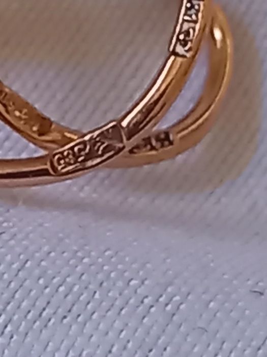 Серьги  золото 585 проба