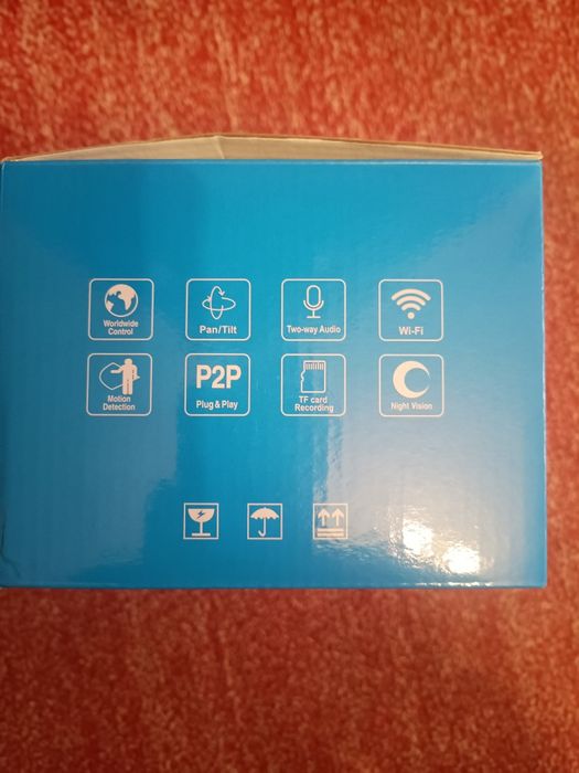 Camere supraveghere ip de interior sau exterior UHD cu 360 grade difuz