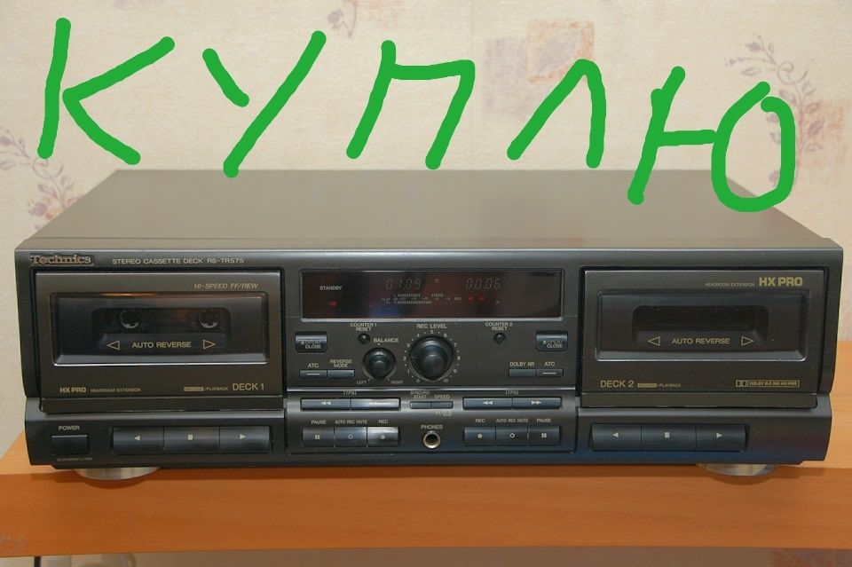 Кассетная дека Technics 474 575