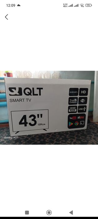 Televizor 32 Smart TV 43` 55` 65`75 Смарт тв Телвизор