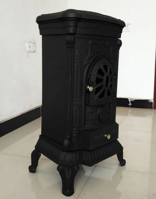 Печь чугунная буржуйка плита