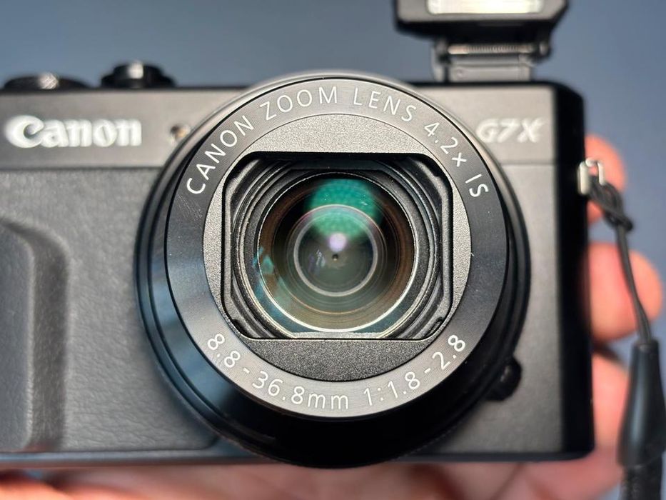 Aparat foto digital Canon PowerShot G7X Mark II nou.