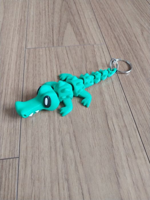 3D крокодил игрушка брелок