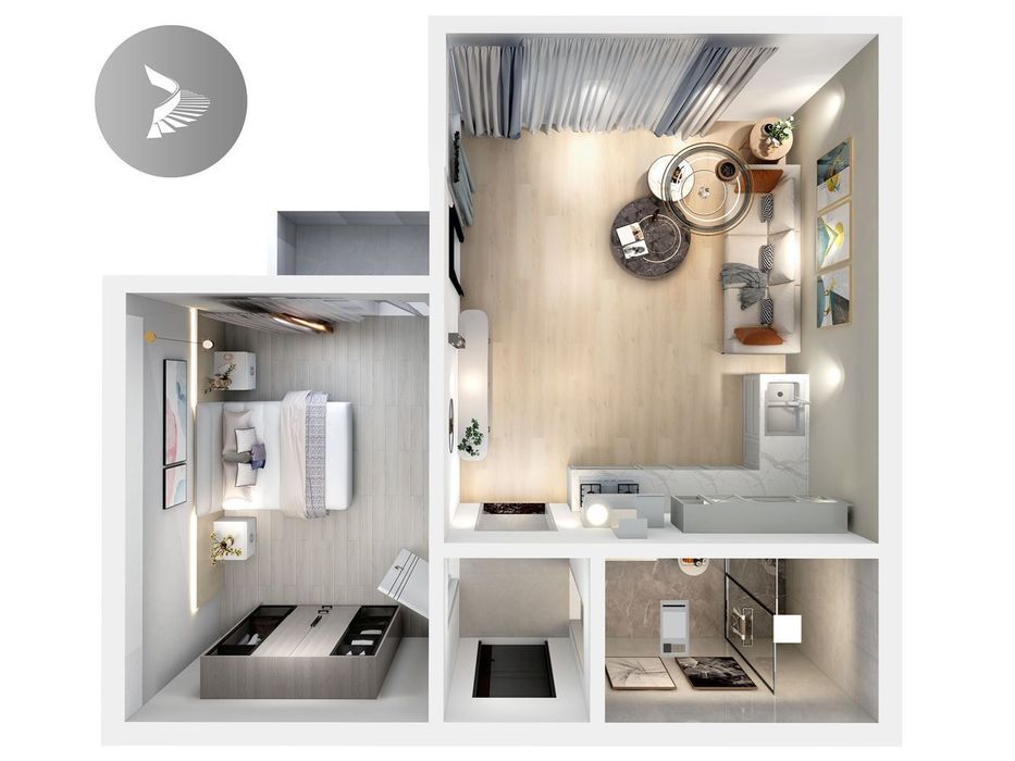 Продава се Двустаен апартамент в Варна, Възраждане 3 - 53 кв.м за 1151 €/кв.м - Снимка #1