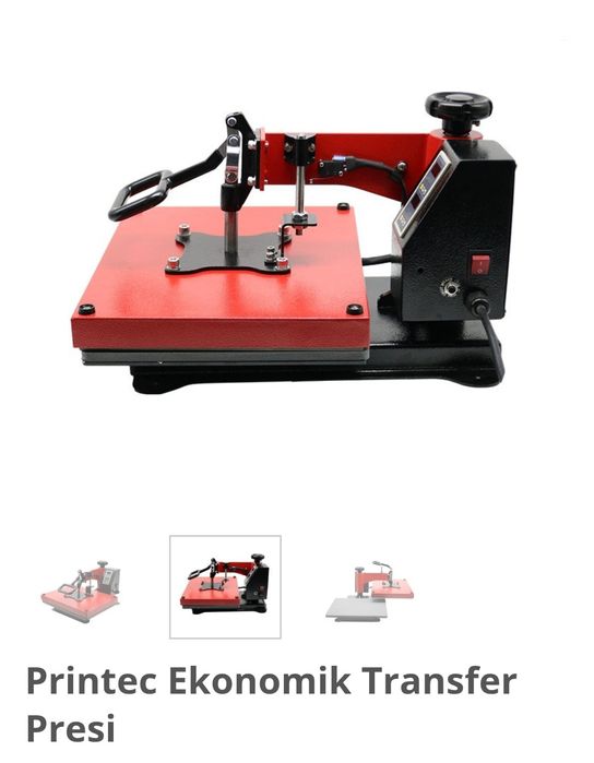 СПЕШНО!DTF принтер Printec ProDESK Mini 21 см,всички консумативи +