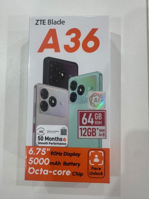 zte blade a36 новый