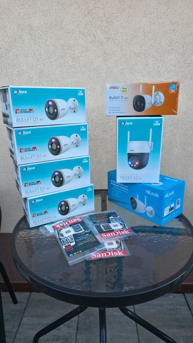 Montaj+configurare, supraveghere video, Interfoane si alarme