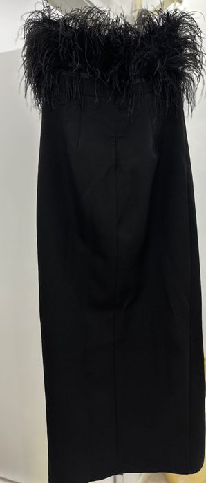 Платье вечернее с перьями в стиле Гэтсби