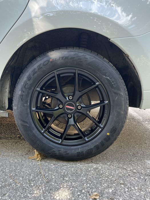 Алуминиеви джанти с гуми