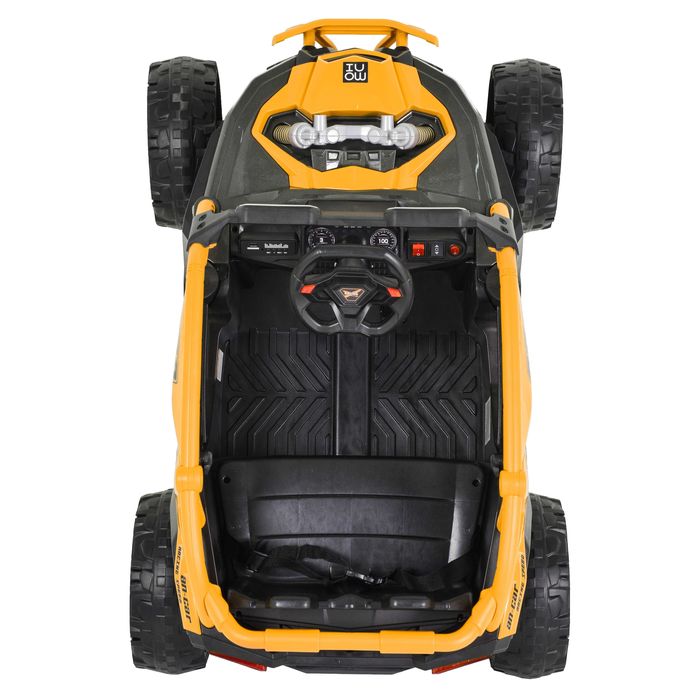 ТОП ЦЕНА!НОВО!Акумулаторен джип Kansas с 24V батерия,меки гуми,4x4,USB