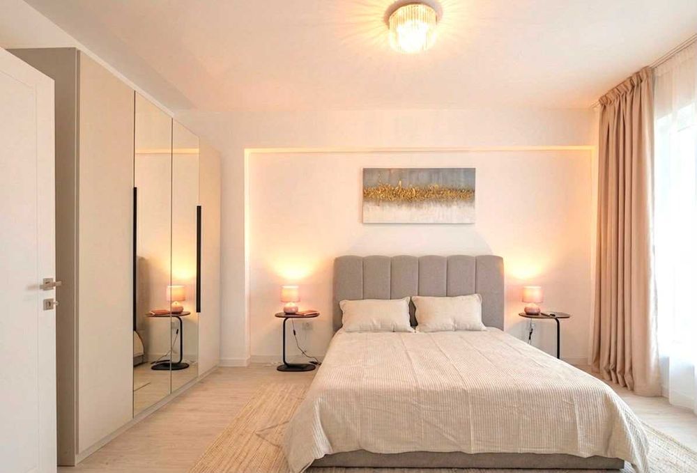 Apartament 2 camere Premium | Ivory Residence Pipera | Terasă către grădină | Parcare | Prima închiriere