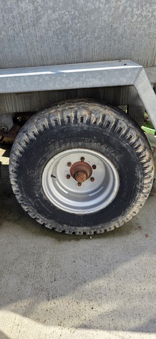 Цистерна за тор BSA 9000 л – поцинкована, двуосна, 4 нови гуми