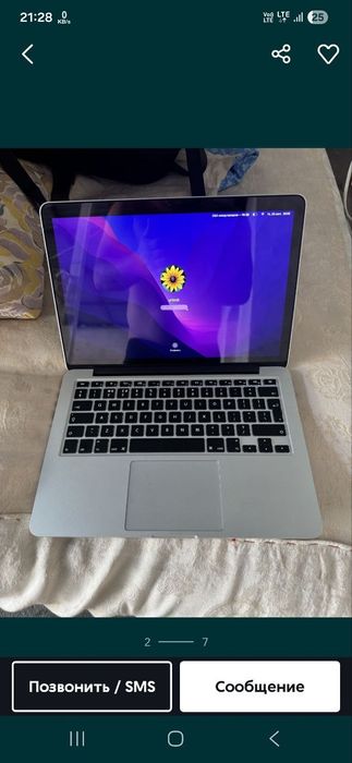 Macbook Noutbuk Apple