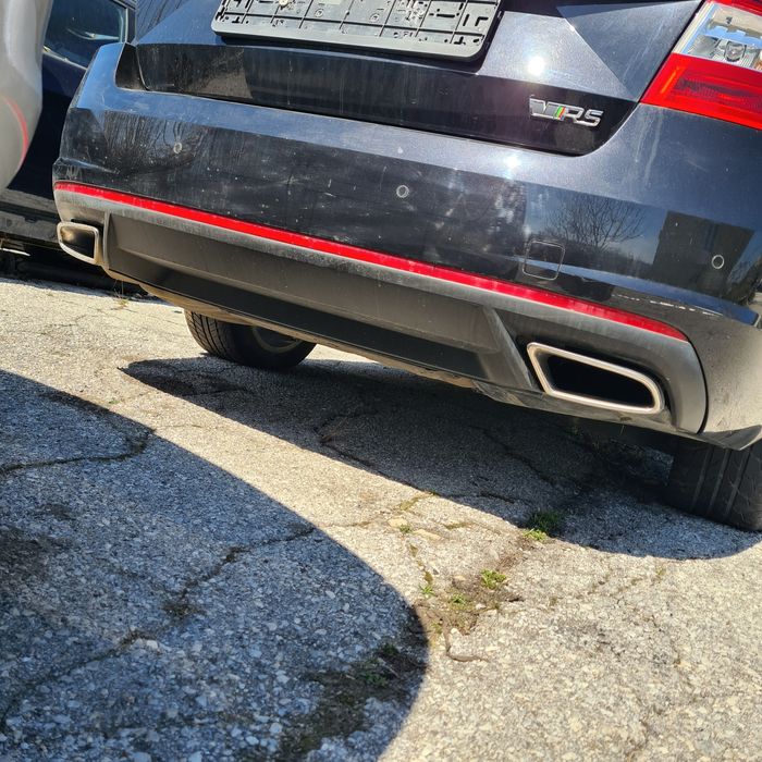 Задна броня шкода октавия 3 врс octavia vrs