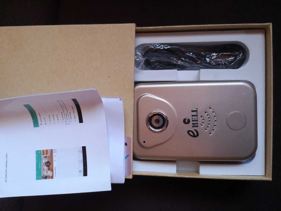 ВИДЕО ЗВЪНЕЦ-Wi-Fi IP camera video intercom AW007P-HD