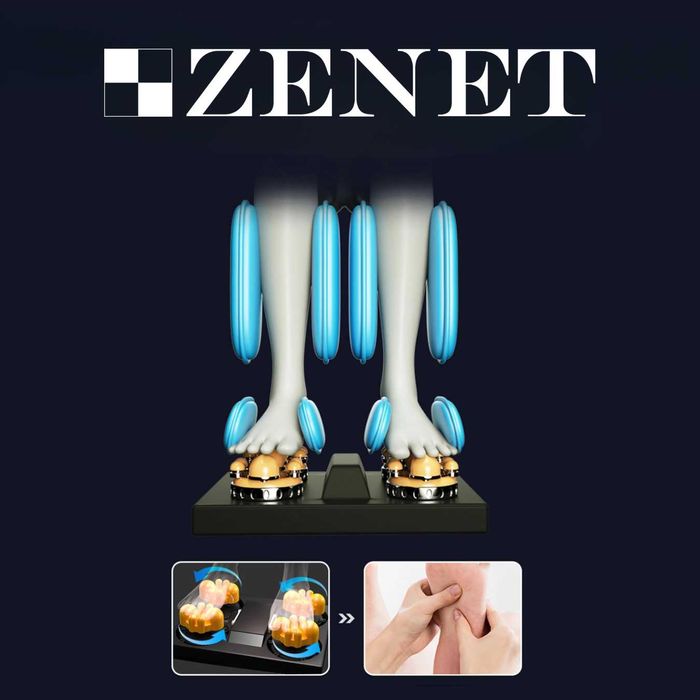Масажен стол ZENET ZET-1288 с нагревателна функция, бежов