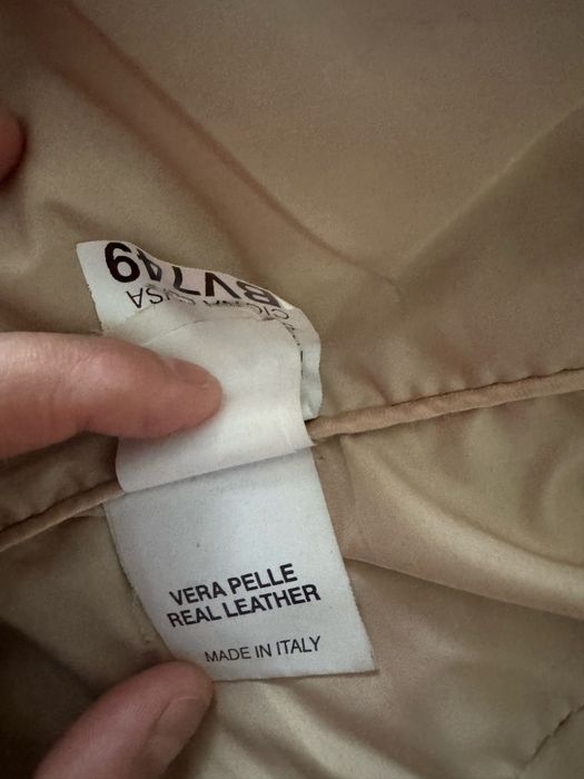 Geaca dama cu piele si blana naturala . Marime S-M