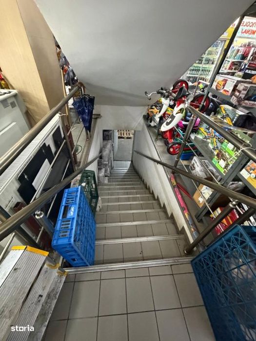 Spatiu comercial de 1300 mp pe 4 nivele, in centrul orasului Filiasi