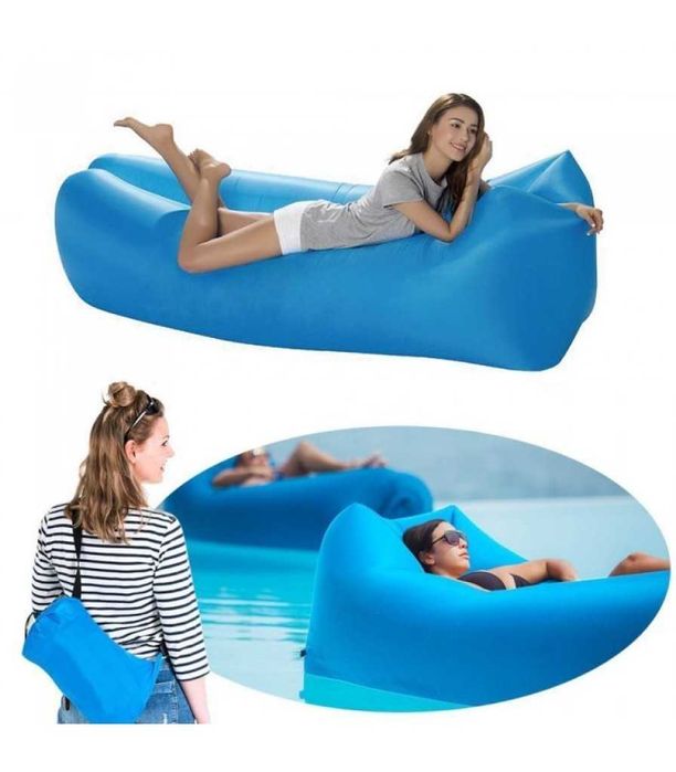 Самонадуващо се легло подходящо за планина и море Lazy Bag / Размери: 240 см * 75 см * 50 см;