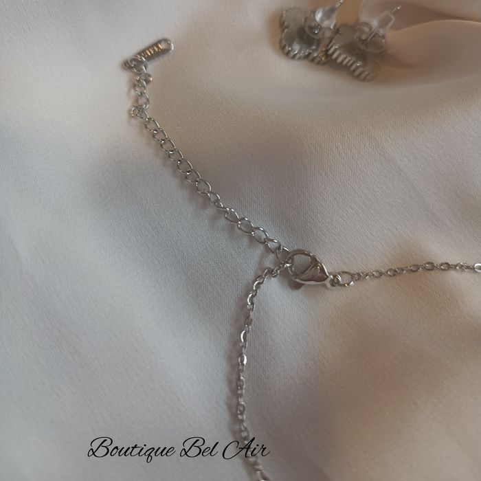 Van Cleef детелини, комплект колие и обеци