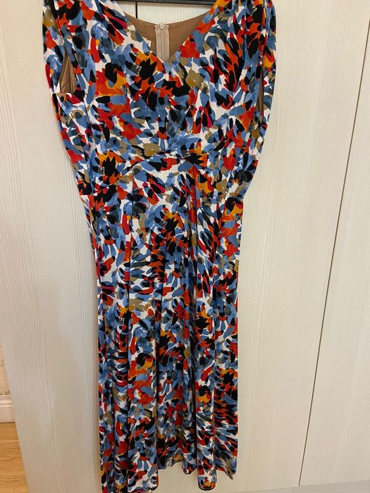 Платье из штапеля. Авторский дизайн