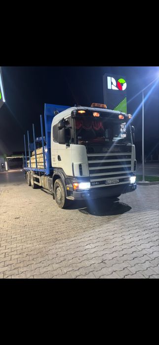 Scania R L   124    Cu macara