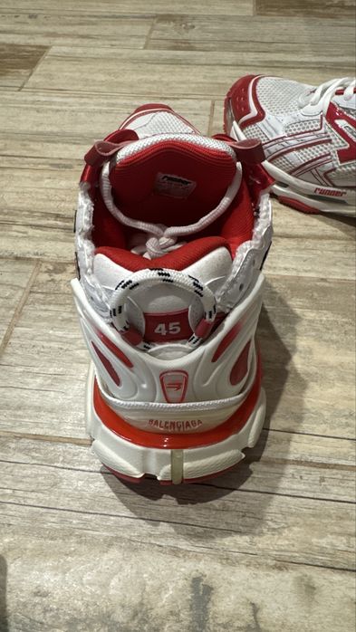 Balenciaga Runners Бяло Червено