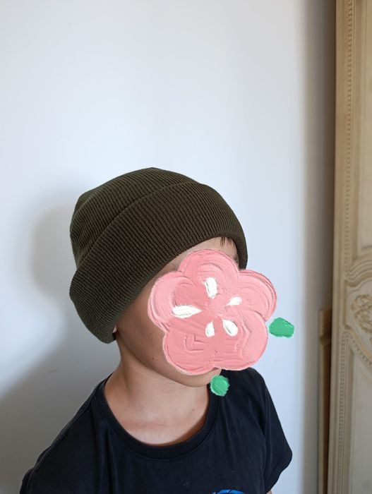 Тёплая шапка (цвета хаки)