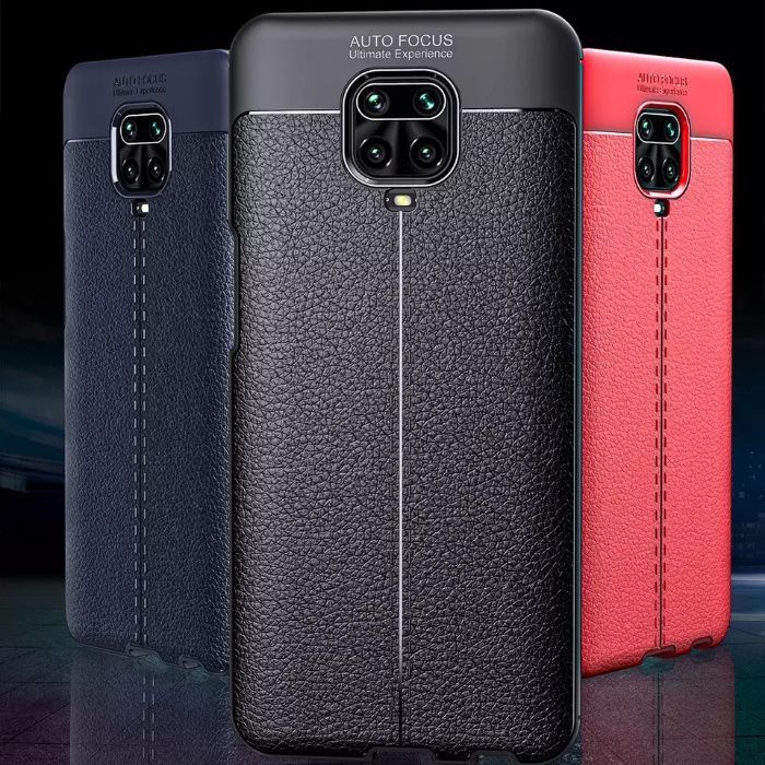 Bumper Antisoc model PIELE pentru Xiaomi Note 9, Note 9s, Note 9 Pro