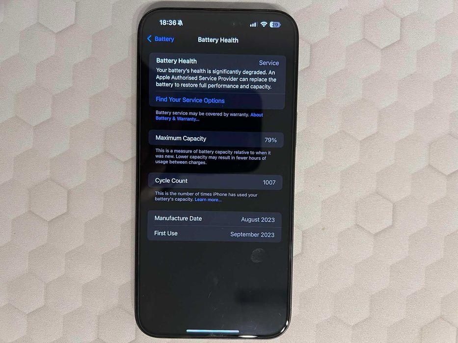 [VAND] iPhone 15 Pro Max, 512 GB, Blue Titanium