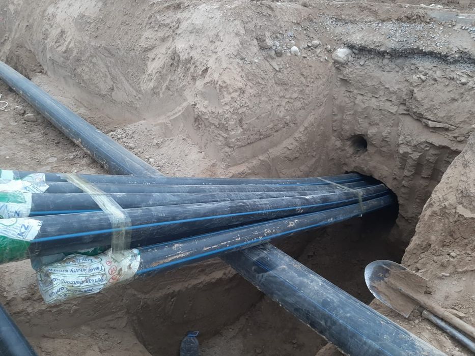 Гнб Прокол су газ кәріз құбырларын өткіземіз
