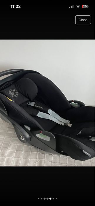 Scoica cybex  platinum t cloud i size sepia black