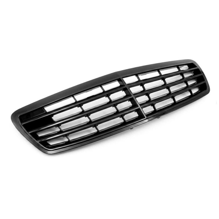 Черна решетка за Mercedes E-Class W211 (2002-2006) Преди Фейслифт – Gloss Black, черен гланц, амг тунинг