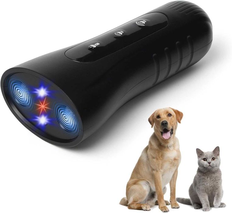 Dispozitiv Ultrasonic Anti-Lătrat Câini, Portabil