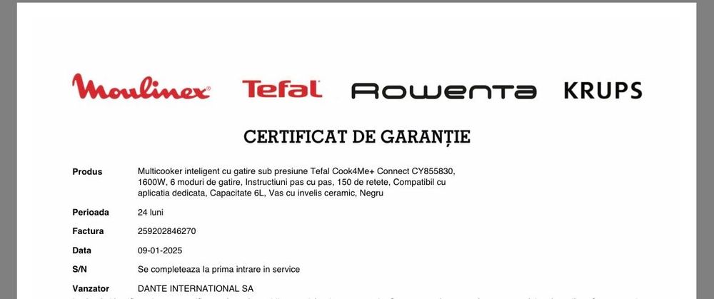 De vanzare Multicooker Tefal