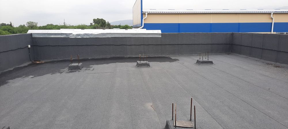 Монтаж Кровли , Монтаж гидроизоляции , плоская кровля - Кровельные ...