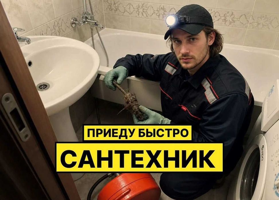 Сантехник недорого 24/7