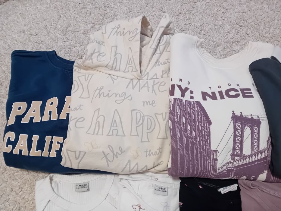 Блузи с дълъг ръкав 134-140 см