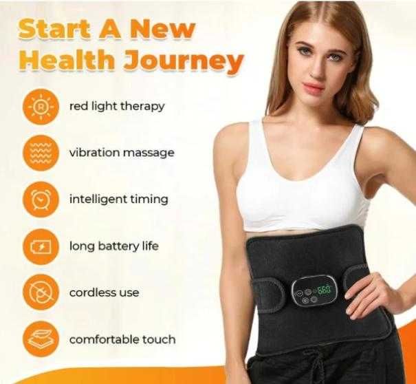 Инфрачервен Масажор с Червена Светлина с Дълбоко Облекчение Тяло Гръб