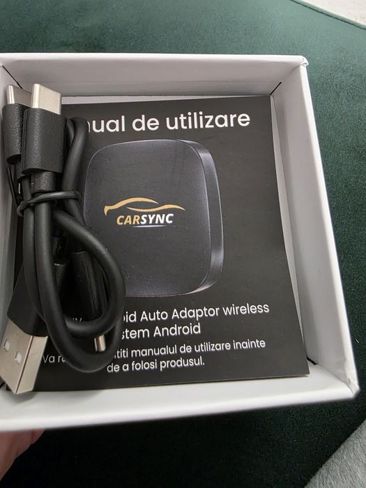 Vând Adaptor Carplay/Android Auto Wireless + Sistem Android 13.0