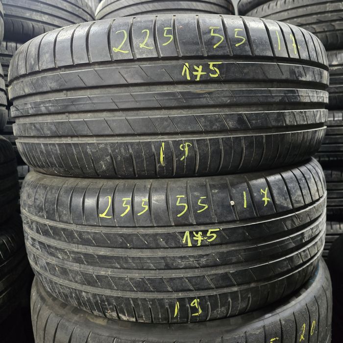 2x 225/55/17 VARA GOODYEAR 2019 Stare excelentă