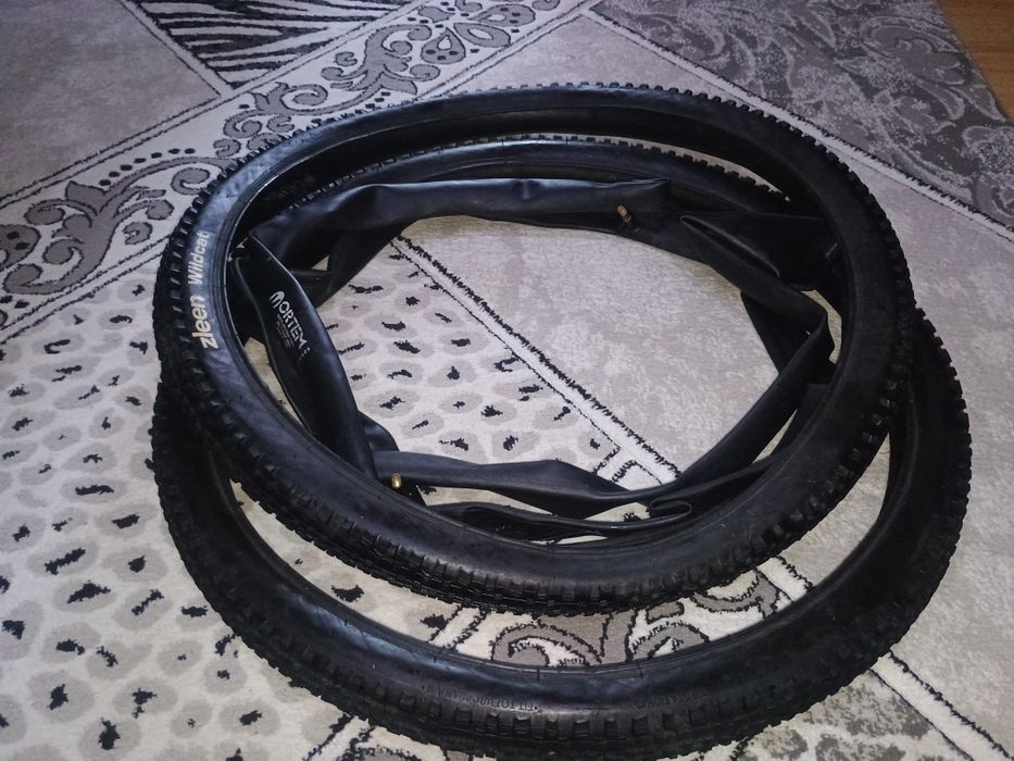 2 Anvelope MTB 27.5 + 2 camere – NOI, nefolosite, stare impecabilă