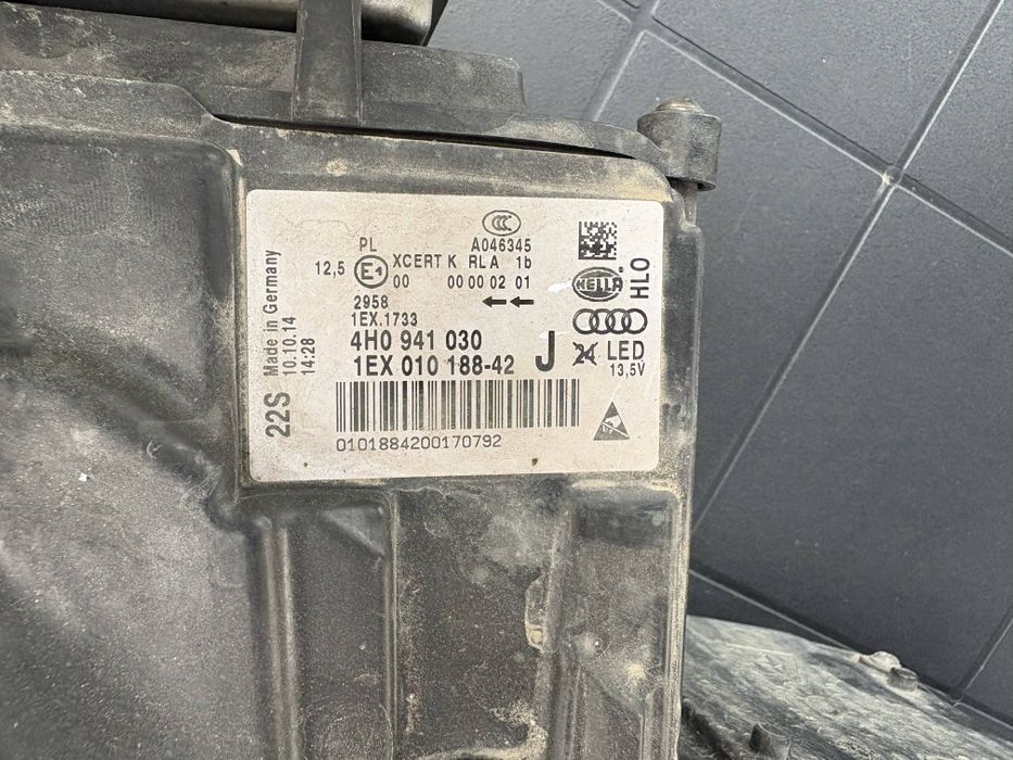 Full led фарове Audi A8 D4 фул лед фарове ауди а8